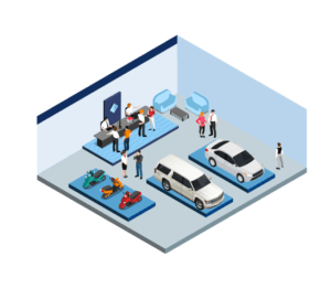 Footfall Intelligence 16 معارض السيارات