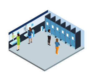 Footfall Intelligence 21 دورات المياه